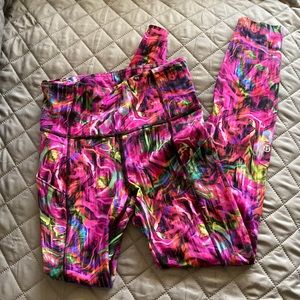 Lululemon multicolored leggings
